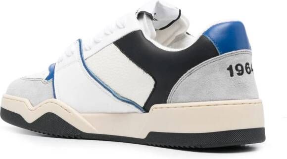 DSQUARED2 Screener leren sneakers Wit