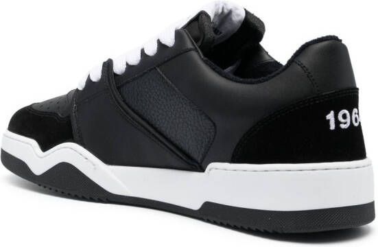 DSQUARED2 Spiker low-top sneakers Zwart