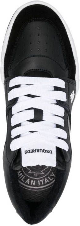 DSQUARED2 Spiker low-top sneakers Zwart