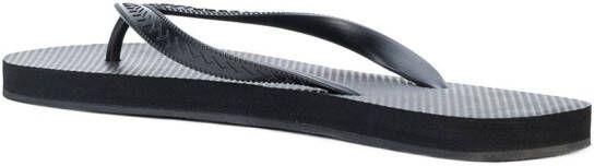 DSQUARED2 teenslippers met logo Zwart