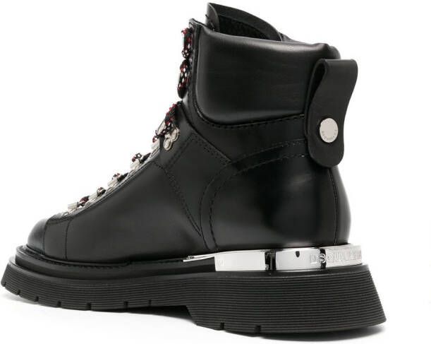 DSQUARED2 Urban wandellaarzen Zwart