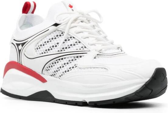 DSQUARED2 x Dash low-top sneakers Wit