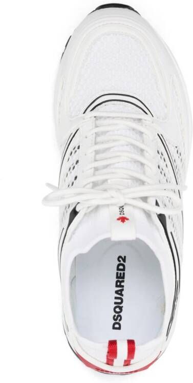 Dsquared2 x Dash low-top sneakers Wit