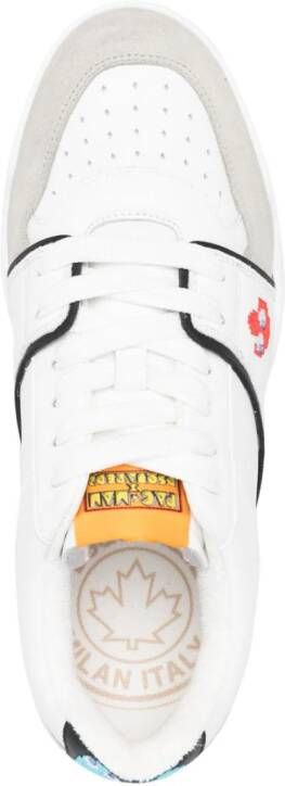 DSQUARED2 x Pac-Man low-top sneakers Wit