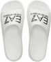 Ea7 Emporio Armani Crusher Distance slippers met logoprint Wit - Thumbnail 4