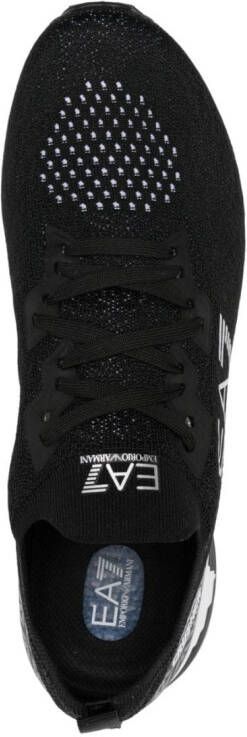 Ea7 Emporio Armani Crusher Distance low-top sneakers Zwart