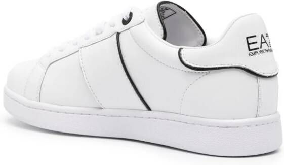 Ea7 Emporio Armani Leren sneakers Wit