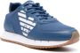 Ea7 Emporio Ar i Sneakers met logoprint Blauw - Thumbnail 2
