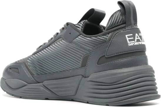 Ea7 Emporio Armani Sneakers met vlakken en logoprint Grijs