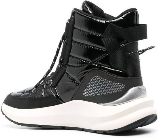 Ea7 Emporio Armani Mountain high-top sneakers Zwart