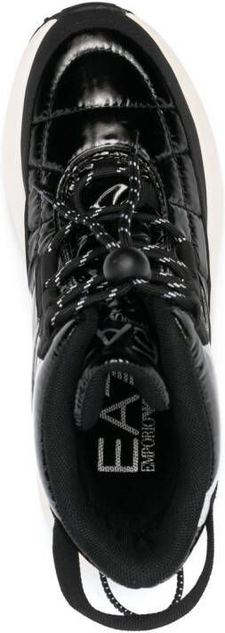 Ea7 Emporio Armani Mountain high-top sneakers Zwart