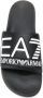 Ea7 Emporio Armani Slippers met reliëf logo Zwart - Thumbnail 4