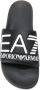 Ea7 Emporio Armani Slippers met logo-reliëf Zwart - Thumbnail 4