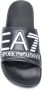Ea7 Emporio Armani Slippers verfraaid met logo Blauw - Thumbnail 4