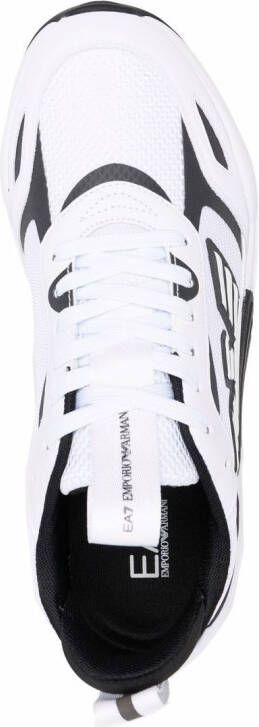 Ea7 Emporio Armani Sneakers met logoprint Wit