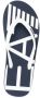 Ea7 Emporio Armani Teenslippers met logoprint Blauw - Thumbnail 4