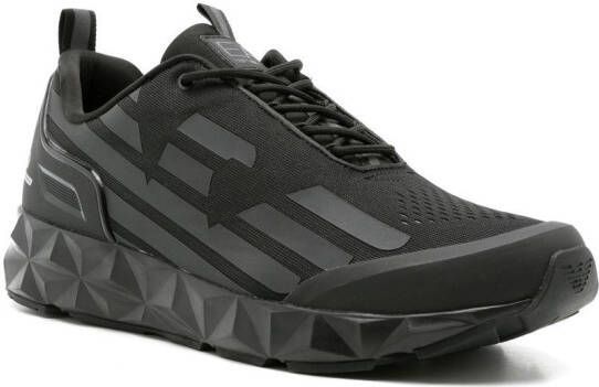 Ea7 Emporio Armani Ultimate Combat sneakers met logoprint Zwart
