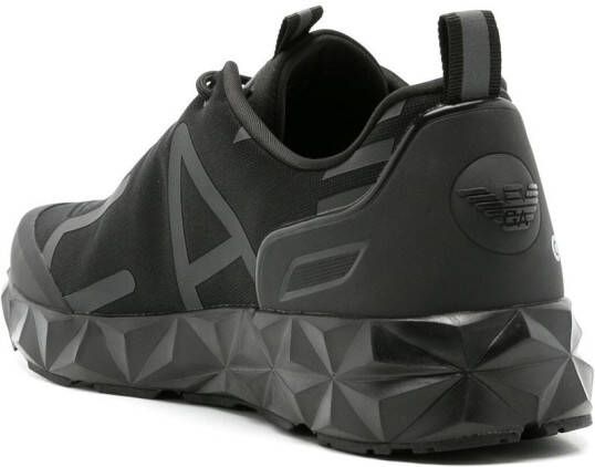 Ea7 Emporio Armani Ultimate Combat sneakers met logoprint Zwart