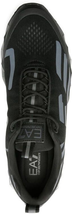 Ea7 Emporio Armani Ultimate Combat sneakers met logoprint Zwart