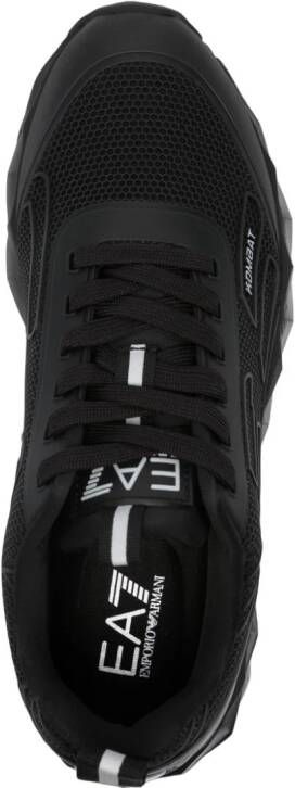 Ea7 Emporio Armani Ultimate Kombat low-top sneakers Zwart