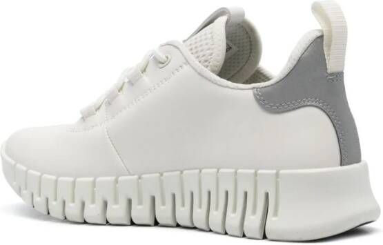 ECCO GRUUV leren sneakers Wit