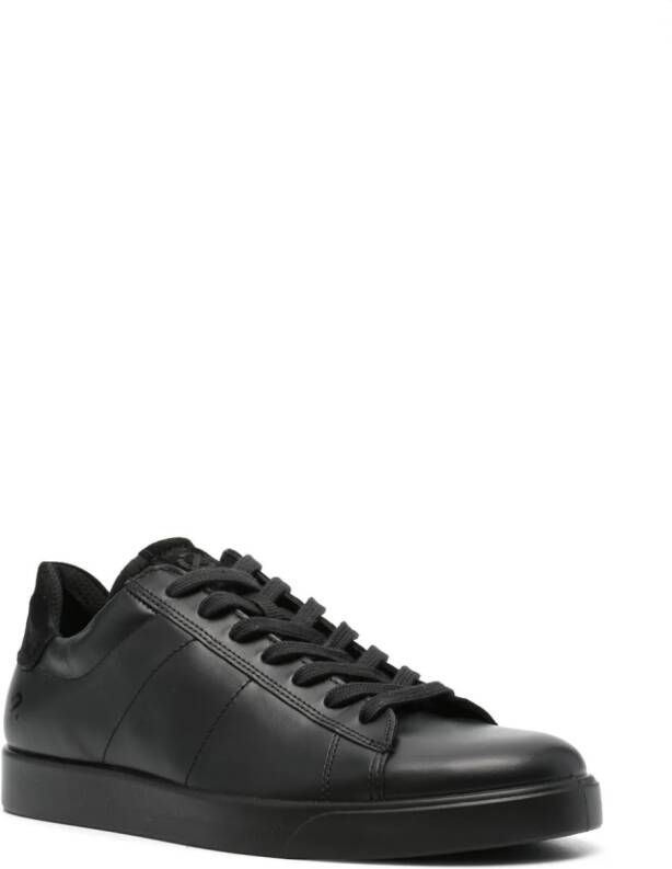 ECCO Lite M leren sneakers Zwart
