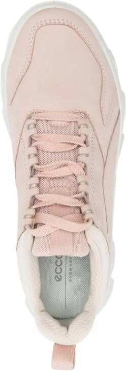 ECCO MX suède sneakers Roze