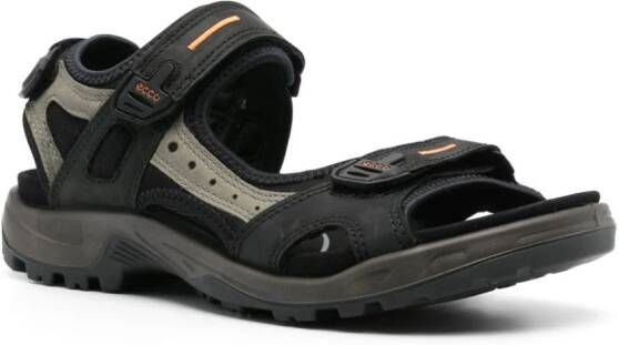 ECCO Offroad sandalen met klittenband Zwart