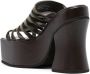 Eckhaus Latta Leren muiltjes Groen - Thumbnail 3