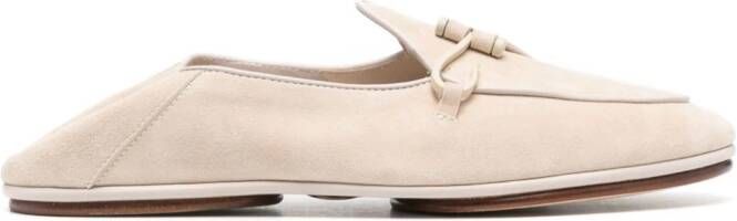 Edhen Milano Comporta Fly suède loafers Beige