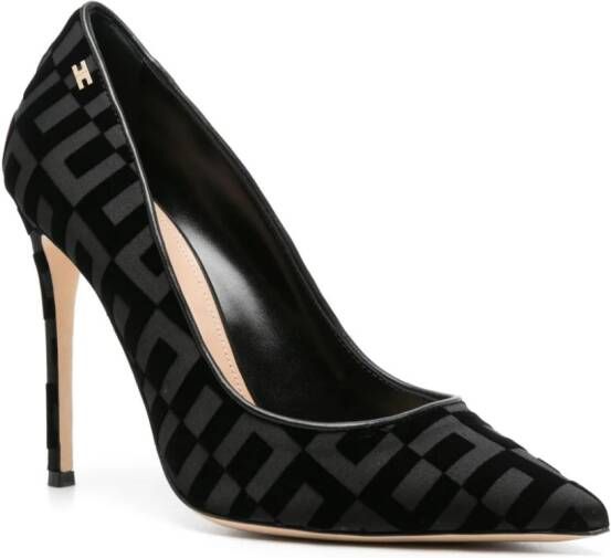 Elisabetta Franchi La Dame Décolleté 105 mm pumps Zwart