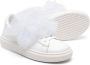 Elisabetta Franchi La Mia Bambina Leren sneakers Wit - Thumbnail 2