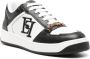 Elisabetta Franchi Leren sneakers met geborduurd logo Wit - Thumbnail 2