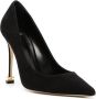 Elisabetta Franchi Suède pumps Zwart - Thumbnail 2