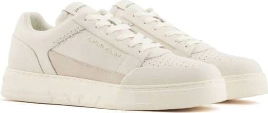 Emporio Armani ASV low-top sneakers Wit