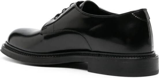 Emporio Armani Derby veterschoenen Zwart