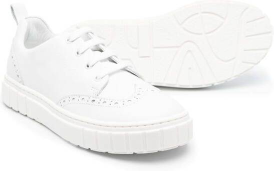 Emporio Armani Kids Sneakers Wit