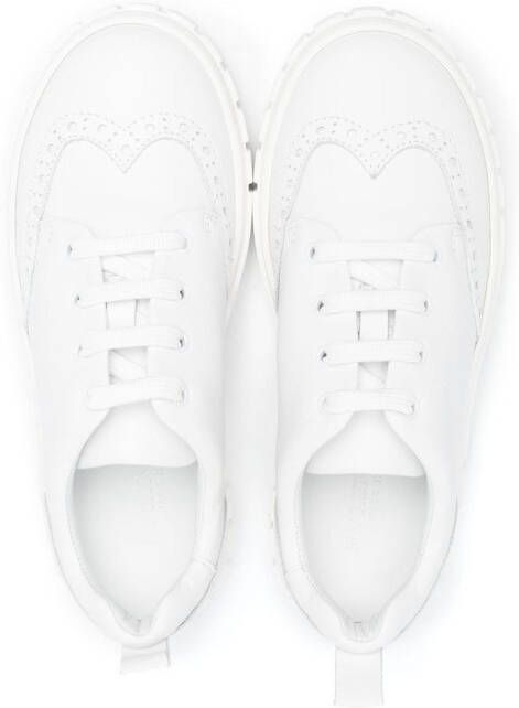 Emporio Armani Kids Sneakers Wit