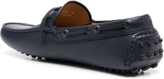 Emporio Armani Loafers met strikdetail Blauw