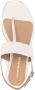 Emporio Armani Sandalen met logoplakkaat Beige - Thumbnail 4