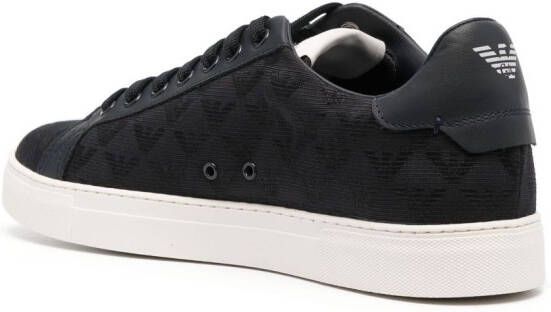 Emporio Armani Low-top sneakers Blauw