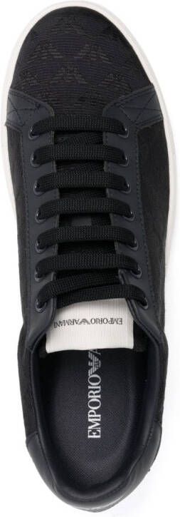 Emporio Armani Low-top sneakers Blauw