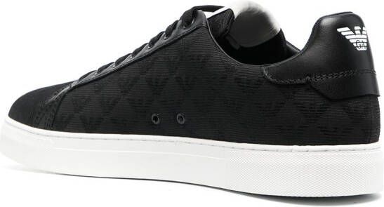 Emporio Armani Low-top sneakers Zwart