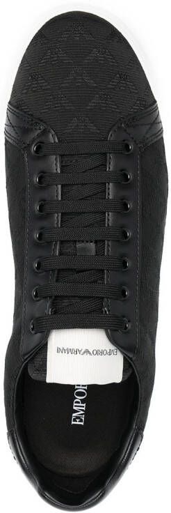 Emporio Armani Low-top sneakers Zwart