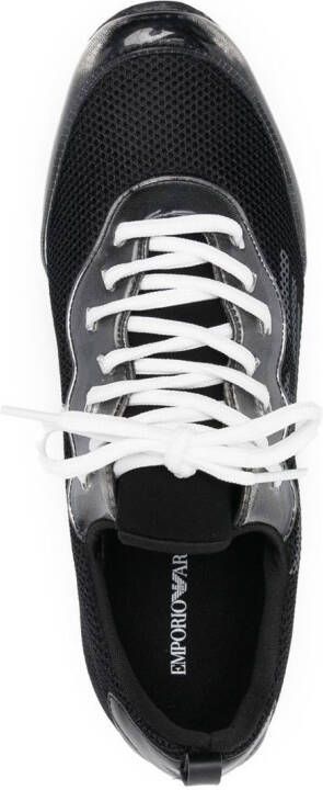 Emporio Armani Low-top sneakers Zwart