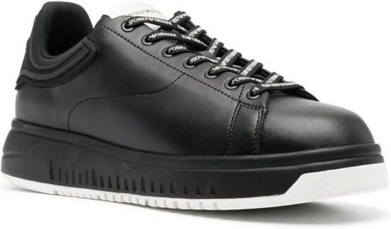 Emporio Armani Low-top sneakers Zwart