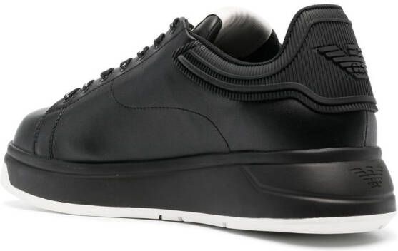 Emporio Armani Low-top sneakers Zwart