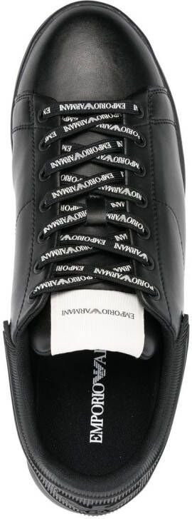 Emporio Armani Low-top sneakers Zwart