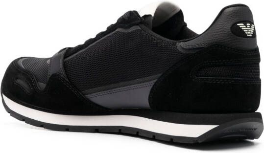 Emporio Armani Sneakers met vlakken Zwart