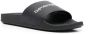 Emporio Armani Slippers met logo-reliëf Zwart - Thumbnail 2